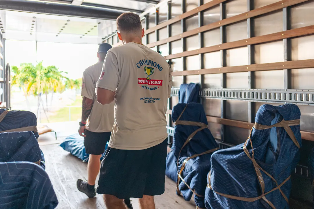 champions moving storage florida movers truck